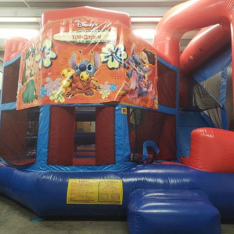 lilo and stitch bounce house